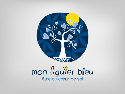 Logotype Mon Figuier Bleu